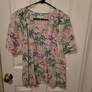 Wonderly Multicolor Floral Blouse